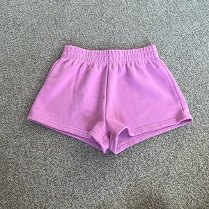 shein pink shorts